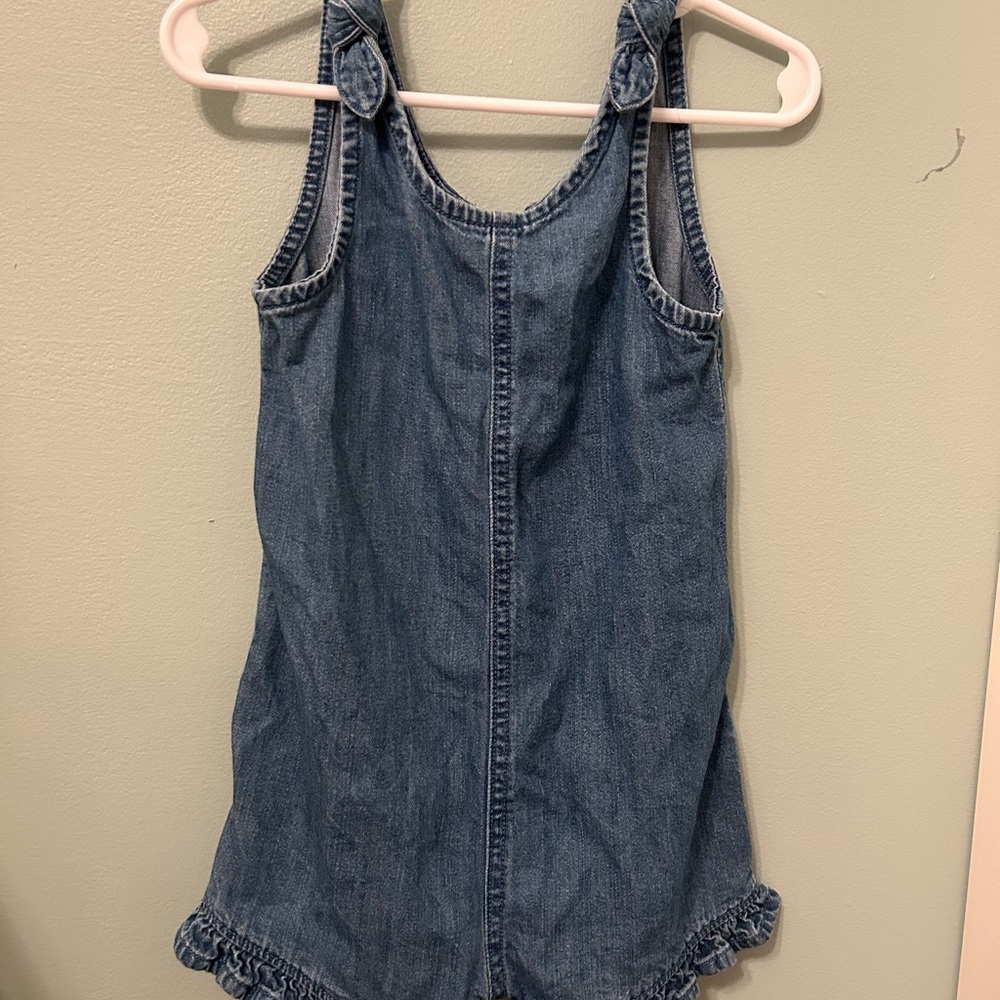 Blue Jumpsuit with Classic Denim Look